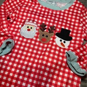 Red and White Checkered Kids Bodysuit